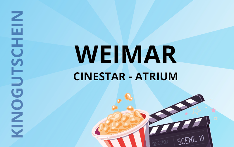 CineStar - Atrium - 99423 Weimar, Friedensstraße 1